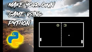 Make your own game using python Pong Game Beginner level tutorial Code Hub Pygame Turtel