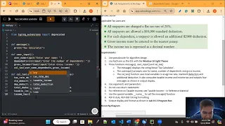 Making Tax Calculator Using Python 2024