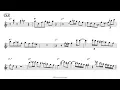 Tenor Madness (Sonny Rollins & John Coltrane) Tenor Sax (Bb) Transcription