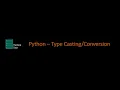 Python - Type