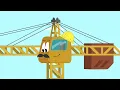 🚆 Fahrzeuglieder-Mix 2: Walze, Kran, Zug, Boot, Jeep | Bagger Mats & Freunde | Sing Kinderlieder