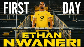 🗯️ „I put my whole life into two suitcases this morning!“ | First day at BVB with Ethan Nwaneri 🤩