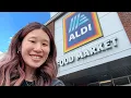 Shop with me at Aldi for FAST and easy food and run a ton of errands