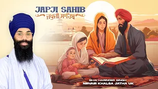 fast speed japji sahib paath read along best soothing relaxing bhai harinder singh ji nkj