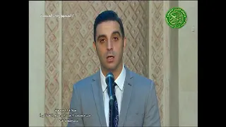 مقدمة المذيع عمرو شهاب في صلاة الجمعة بمسجد سيدي عبد الرحيم القنائي القناوي بمدينة قنا 