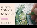 Colouring Tutorial How to Colour Dragons