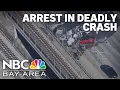 CHP arrests driver in deadly 2025 crash on Highway 87 in San Jose