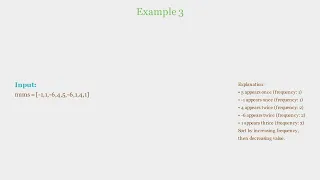 Problem of the Day - Sort Array by Increasing Frequency