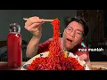 Download Lagu Aku Eksperimen 24 Jam Cuman Makan Merah!