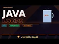Java Selenium Training Day 3 For Loop Enhanced For Loop Do While Loop Explained Java Control