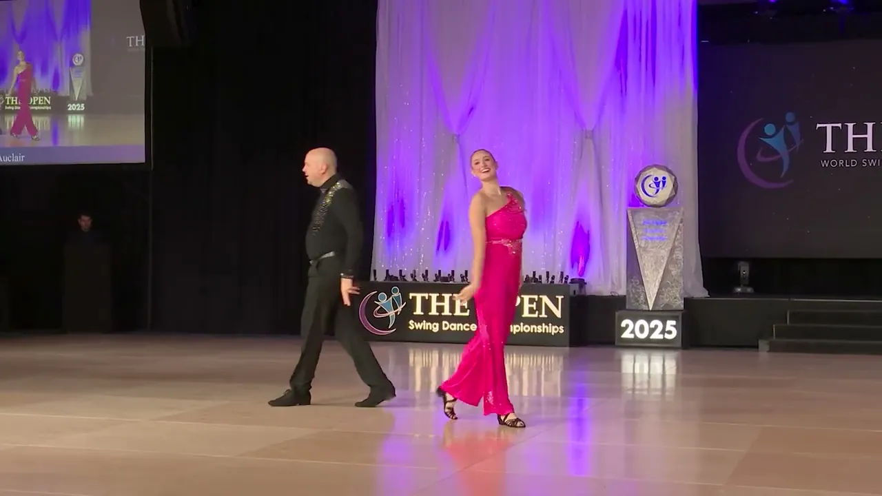 Matt Auclair and Amber Dillenkoffer - 3rd Place Pro-Am Open - Follower - The Open 2025