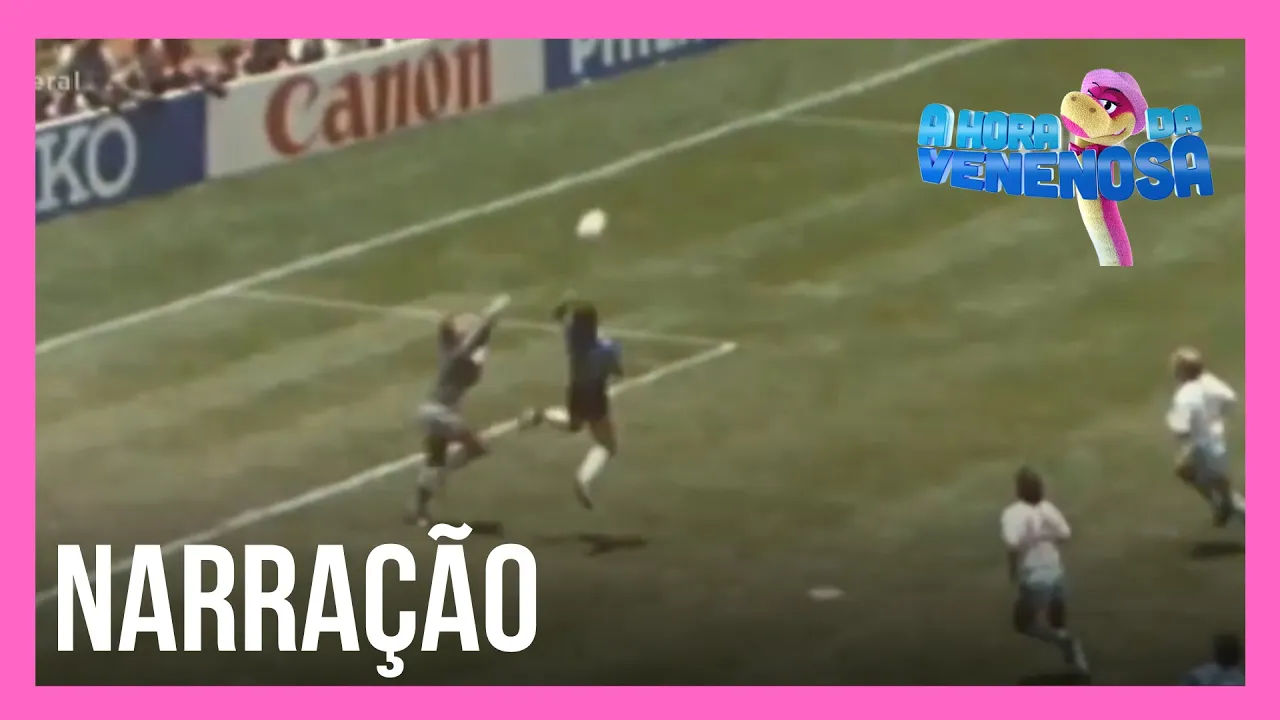 Em homenagem a Maradona, Reinaldo Gottino narra gols do astro argentino