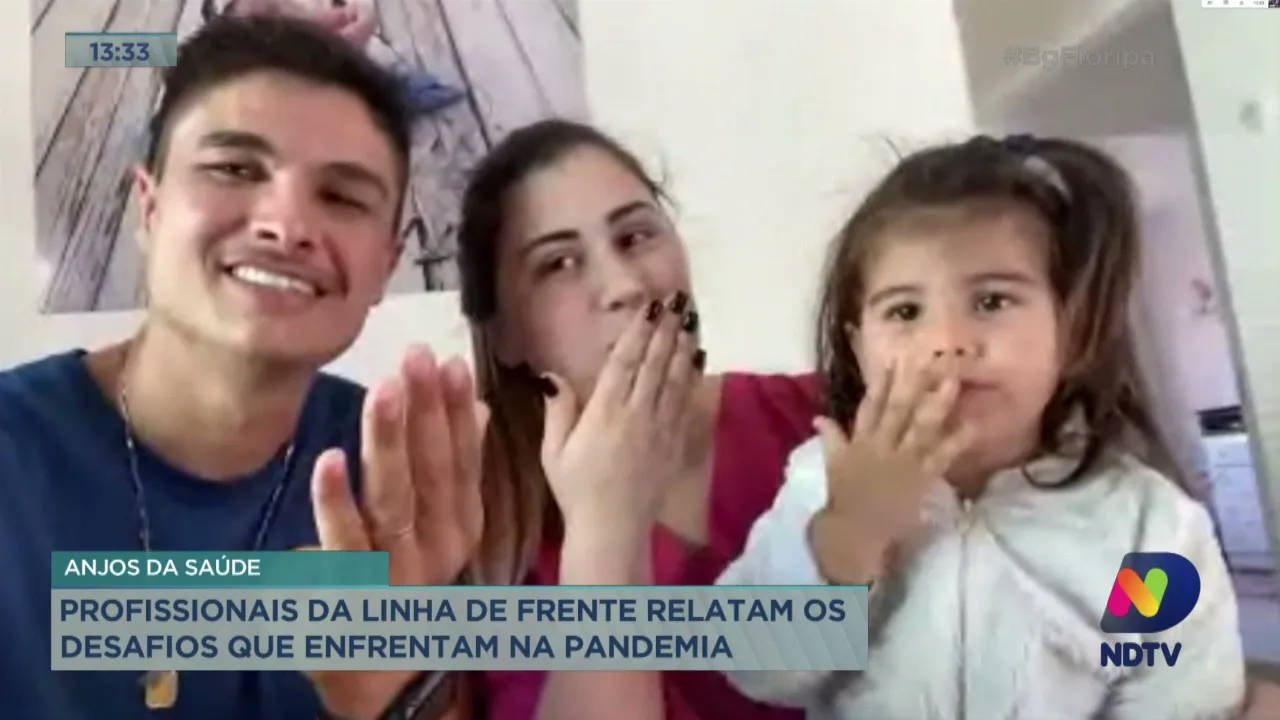 Profissionais da linha de frente relatam os desafios que enfrentam na pandemia