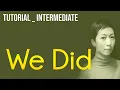 We Did LineDance/Tutorial/Choreo:Gary O'Reilly/Music:We Did - Sacha