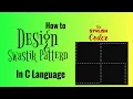 Swastik Pattern in C Language The Stylish Coder Swastika Pattern