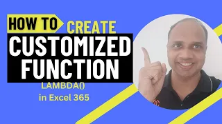 LAMBDA - Create your own custom functions in Excel without VBA