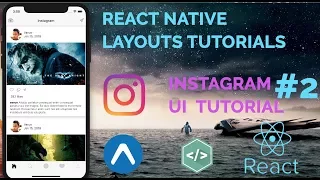 Instagram UI Tutorial React Native Layout UI Series