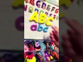 A part hack of magnetic letters kit