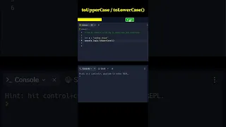 How to convert a string to Uppercase and Lowercase CodingShiva