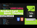 ASMR Programming Product Card Hover Floating - No Talking