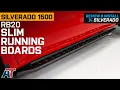 2019-2023 Silverado 1500 RB20 Slim Running Boards Textured Black Review Install