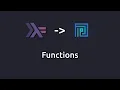 Plutus oriented Haskell - Functions