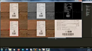 document scaner using openCV and python BLACK BOARD