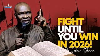 FOCUS on Yourself in 2026 Until You WIN – God's Quiet Process | Apostle Joshua Selman
