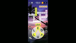 Puzzle games Wordscapes LEVEL 312 to 318