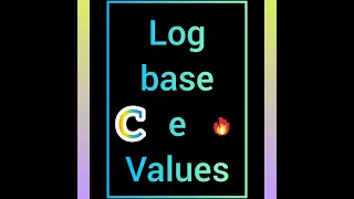 Calculate natural Log Values Find Log base e values in C code