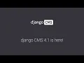 Welcome django CMS 4 1