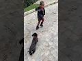 Khloe Kardashian s Kids Run From a Puppy - True Tatum Thompson Funny Moment