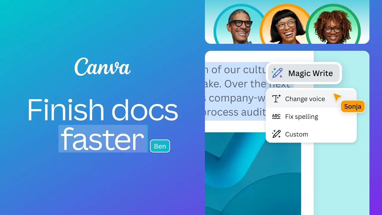 Canva — Canva — Finish Docs Faster (YouTube video ad)