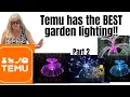 Temu Unboxing Temu Has The Best Garden Lighting Garden Decor affordable DIY Supplies