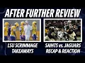 LSU Practice Report Saints vs Jaguars Recap PFF Saints Grades