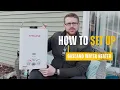 Tankless Water Heater Installation GASLAND BE158 Water Heater