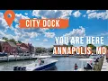 Annapolis Maryland City Dock Walking Tour 2