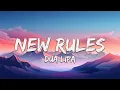 Download Lagu 1Hour - Dua Lipa - New Rules (Lyrics)