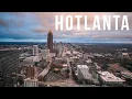 Hotlanta Atlanta GA Aerial Timelapse 4K