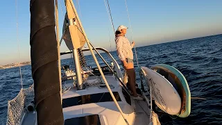 Coastal Cruising California! Newport Beach Sunset Sailing and Night Anchoring