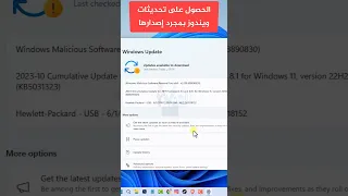 الحصول على تحديثات Windows بشكل أسرع 