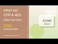 First Aid CPR AED Practice Test 2026 50 Questions and Answers Exam Prep