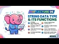 PHP LECTURE - 06 STRING