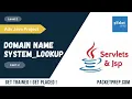 DNS Lookup Advanced Java Project Part 2