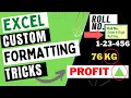 Excel Custom Formatting Data Validation Tricks YOU SHOULD KNOW