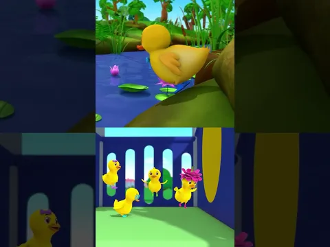 6 Little Ducks 🦆🐤 #LBB #Short #animals