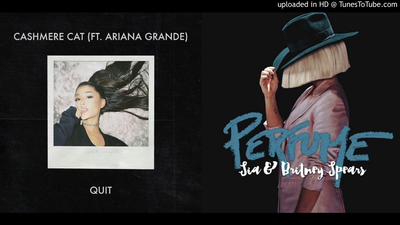 "QUIT" & "PERFUME" - Ariana Grande Feat. Cashmere 🐱 & Sia Furler (Mashup!)