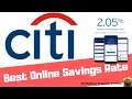 CITI 2 05 THE BEST ONLINE SAVINGS RATE