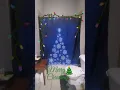 My new Christmas shower curtain