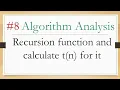 8 - algorithm analysis